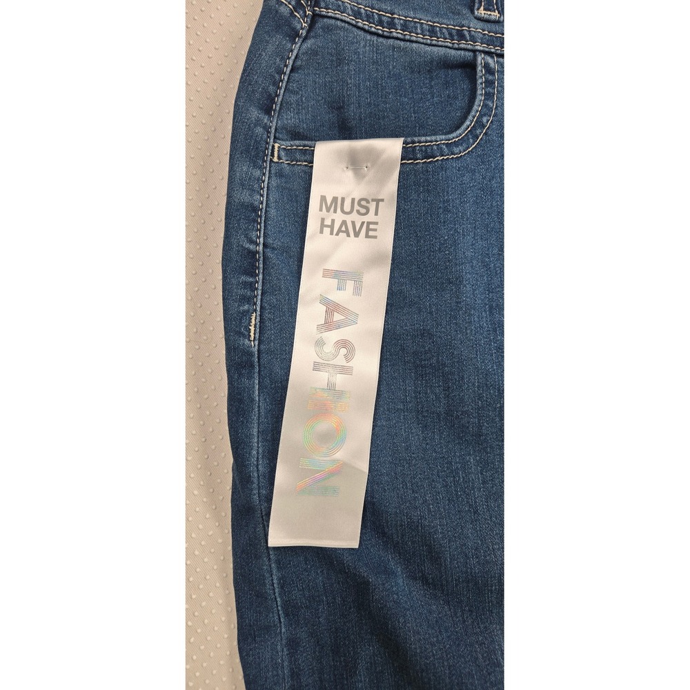 Tinseltown High Rise Denim Maxi Skirt Light Wash Button Fly Size 1/25 NEW - Picture 2 of 8